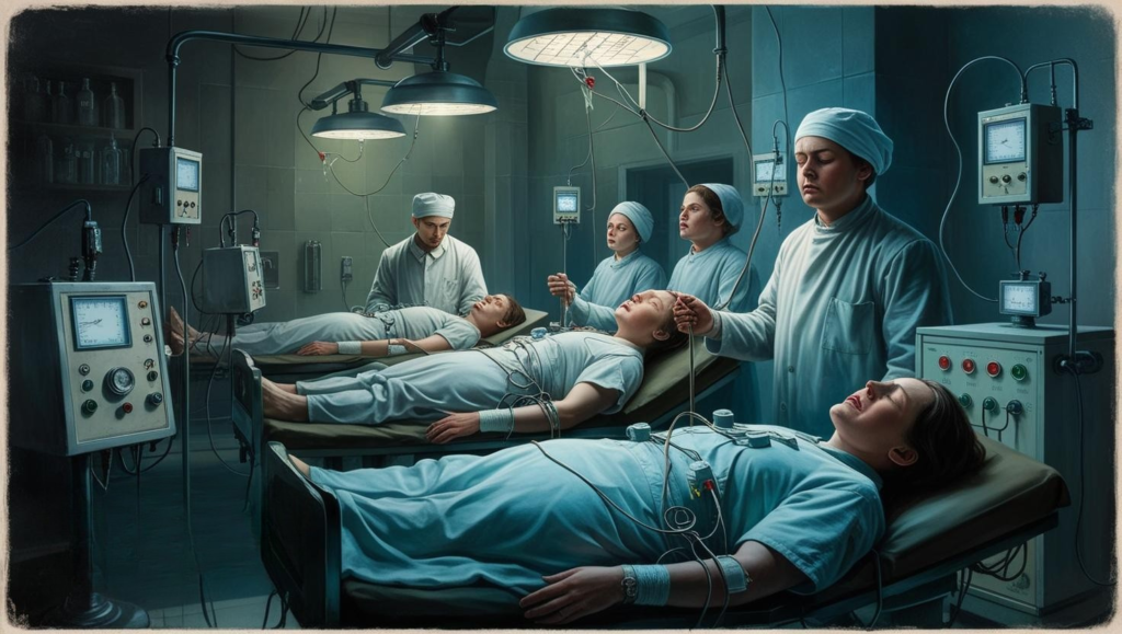 Imagem referente ao experimento do sono